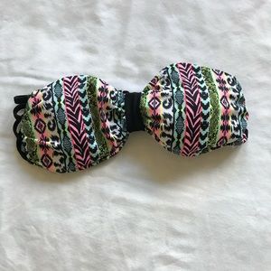 Victoria Secret PINK strapless bikini top size XS